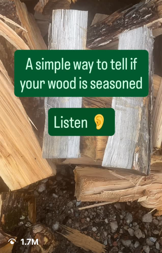 Is Your Firewood Seasoned?