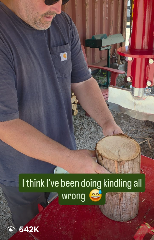 Making Kindling