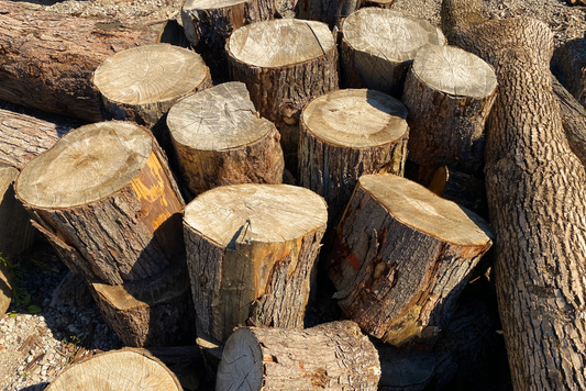 Chopping Blocks and Wood Rounds at Durham Firewood